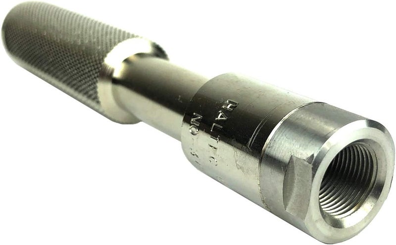 Haltec 377 Large Bore Lock On Air Chuck LB Long with 1/4" NPT Female Thread - Image 2